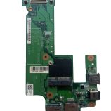 Dell Inspiron M5010 USB I/O jungčių plokštė DG15 AMD 48.4HH12.011 baltame fone