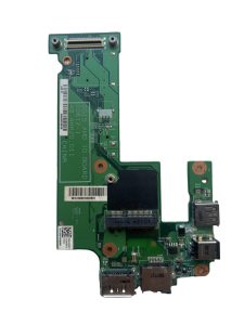 Dell Inspiron M5010 USB I/O jungčių plokštė DG15 AMD 48.4HH12.011 baltame fone