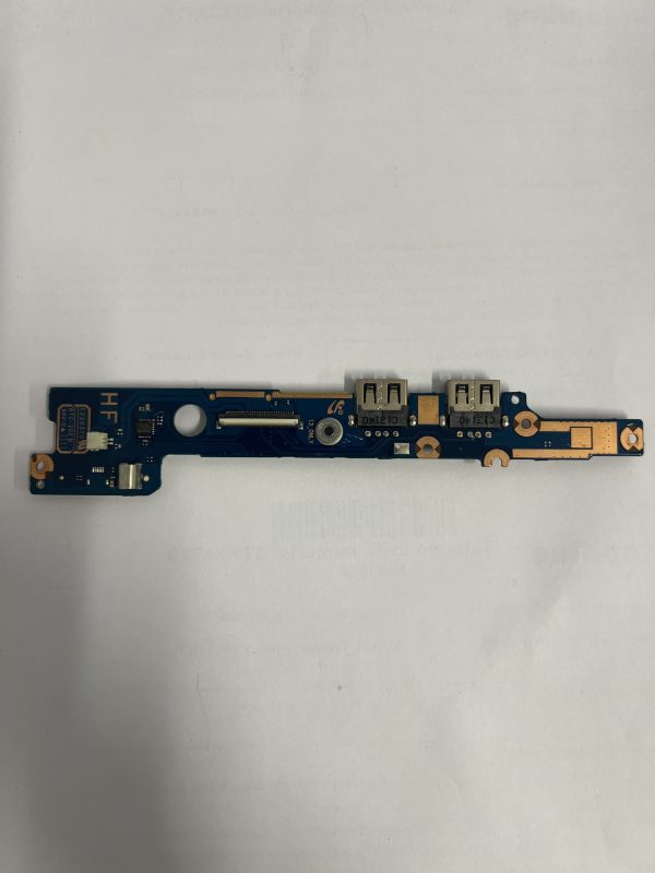 Samsung NP530U4E USB plokštė 1 Samsung NP530U4E dviejų USB lizdų ir kortelių skaitytuvo plokštė
