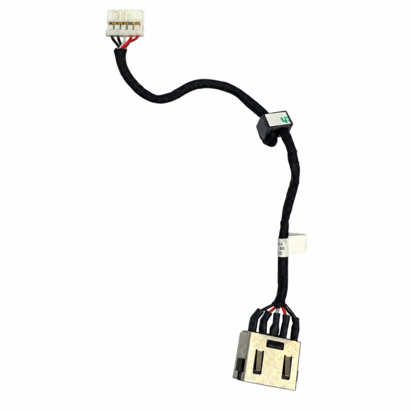Lenovo G50-30 maitinimo lizdas su laidu – baltas fonas Lenovo G50-30 maitinimo lizdas su laidu