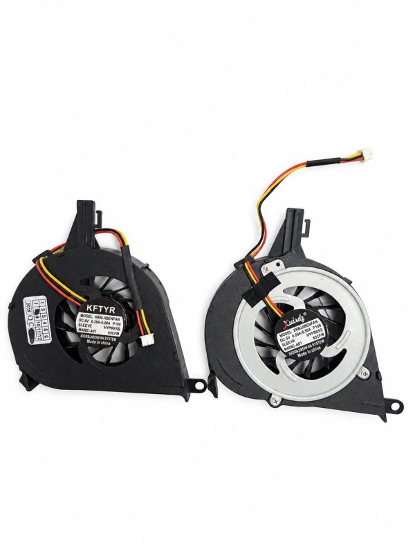 Toshiba Satellite L650 / L650D / L655 / L655D / L750 / L755 aušinimo ventiliatorius – naujas baltame fone