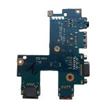 Dell Latitude E5540 USB AUDIO VGA LAN jungčių plokštė LS-A101P baltame fone