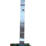 Dell Inspiron 3542 USB SD kortelių skaitytuvo plokštė su šleifu baltame fone