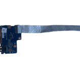 Dell USB SD kortelių skaitytuvo plokštė ZAVC0 LS-B011P su šleifu baltame fone