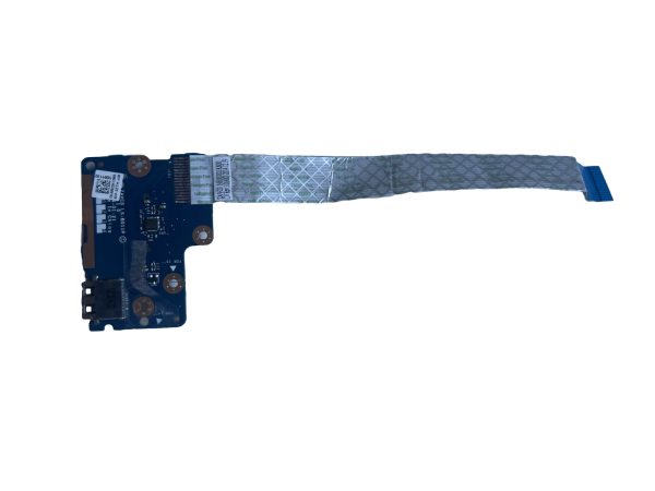 Dell USB SD kortelių skaitytuvo plokštė ZAVC0 LS-B011P su šleifu – baltame fone Dell USB SD kortelių skaitytuvo plokštė ZAVC0 LS-B011P su šleifu baltame fone