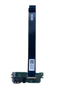 Dell Inspiron 3565 3567 USB AUDIO jungčių plokštė su šleifu baltame fone