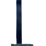 Dell Inspiron 3565 3567 USB AUDIO jungčių plokštė su šleifu baltame fone