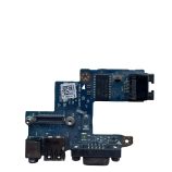 Dell Latitude E5440 USB AUDIO VGA jungčių plokštė LS-9832P baltame fone