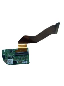 Dell XPS 17 L701X L702X USB jungčių plokštė su šleifu – baltame fone Dell XPS 17 L701X L702X USB jungčių plokštė su šleifu baltame fone