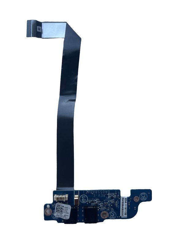 Dell XPS 15z L511z USB jungčių plokštė su šleifu – baltame fone Dell XPS 15z L511z USB jungčių plokštė su šleifu baltame fone