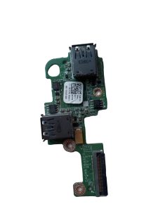 Dell XPS 15 L501X USB jungčių plokštė baltame fone