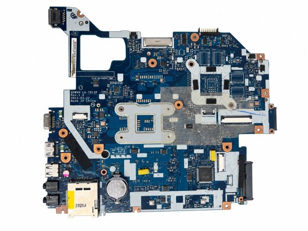 Acer Aspire E1-571G pagrindinė plokštė – naudota, veikianti – baltame fone Acer Aspire E1-571G pagrindinė plokštė – naudota, veikianti baltame fone