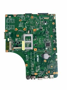 ASUS K53E / A53E pagrindinė plokštė – naudota, veikianti baltame fone