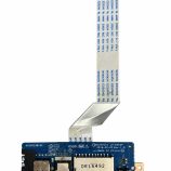 Lenovo Yoga 510-14ISK USB ir kortelių skaitytuvo plokštė su šleifu LS-D453P baltame fone